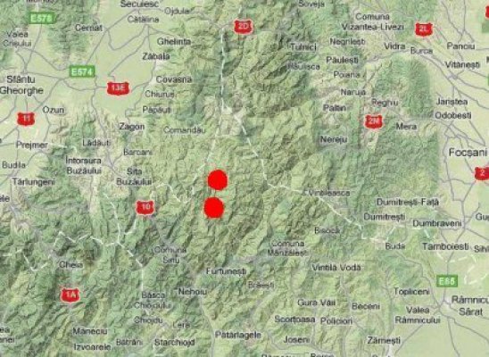 Trei cutremure au zguduit România în ultimele 24 de ore